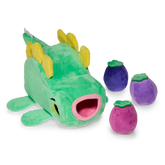 Berry Hungry Bernard Plush Multi-Part + Enrichment Dog Toy