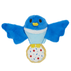 Barry The Blue Bird Plush Tug Dog Toy
