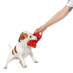 Baby Bark Ribs Plush Tug Dog Toy
