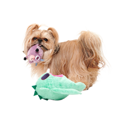 Barbara Chupacabra Plush Multi-Part Enrichment + Tug Dog Toy