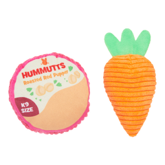 Carrot & Hummutts Plush Multi-Part Dog Toy