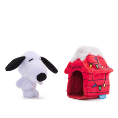 Doghouse Snoopy Plush Multi-Part Dog Toy