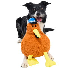 Captain Kiwi Plush Extra-Large Tug Dog Toy