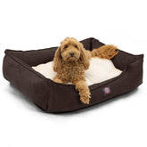 Suede Contemporary Lounge Bed