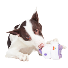 Disco Giddy Super Chewer Durable 2-in-1 Dog Toy