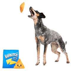Drool Ranch Chips Plush Enrichment + Multi-Part Dog Toy