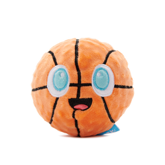 Drool & Dribble Basketball Plush Fetch Dog Toy