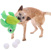 Fertile Myrtle Plush Extra-Large + Multi-Part + Fetch Dog Toy