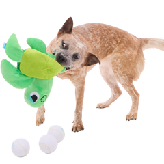 Fertile Myrtle Plush Extra-Large + Multi-Part + Fetch Dog Toy