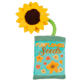 Funflower Seeds Plush Tug Dog Toy