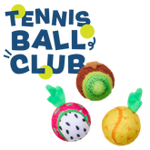 Tennis Ball Club, 3 Squeaky Monthly Tennis Ball Dog Toys
