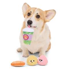 Muttcha & Mochi Mates Plush Multi-Part Dog Toy