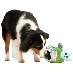 Now You See 'Em Mausoleum Plush Multi-Part + Enrichment Dog Toy