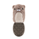 P.B. Beaver Super Chewer Durable 2-in-1 + Enrichment Dog Toy