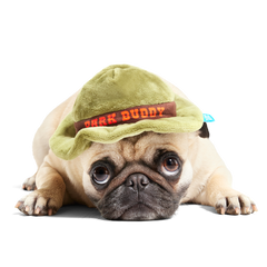 Park Buddy Hat Plush Wearable Dog Toy