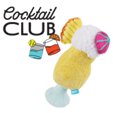 Cocktail Club, Plush Cocktail Monthly Dog Toys