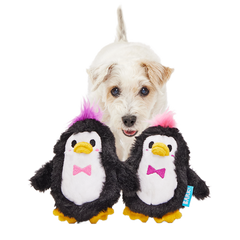 Pride March of the Penguins Plush Multi-Part Dog Toy