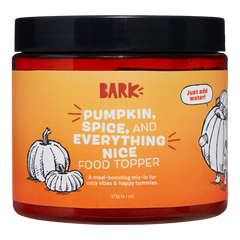 Pumpkin Spice, And Everything Nice Vegetarian Dog Food Meal Topper, 6.1 Oz