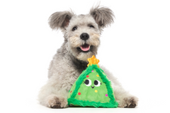 Tinsel Trina Plush 2-in-1 Rip and Reveal Dog Toy
