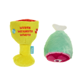 Feast Fetched for a King Plush Multi-Part Dog Toy