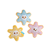 Flake N' Bake Cookies Plush Multi-Part Dog Toy