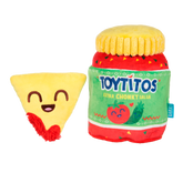 Yip & Salsa Plush Multi-Part + Enrichment Dog Toy