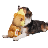 Sticky Paws Honey Bear Plush Extra-Large Dog Toy