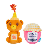 That's My Jam, Honey Plush Multi-Part + Enrichment Dog Toy