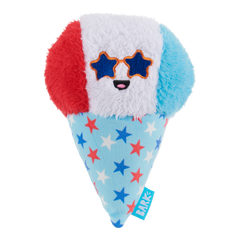 Liberty Cone Plush Fetch Dog Toy