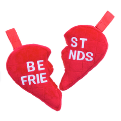 Friends Furever Plush Wearable Tug + Multi-Part Dog Toy