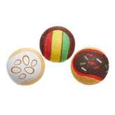 Ballscoti Cookies Plush Multi-Part Fetch Dog Toy