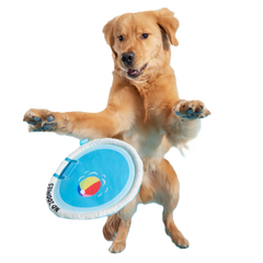 Deep End Disc Plush Fetch Dog Toy