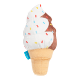 Ice Cream Carn Plush Tug Dog Toy