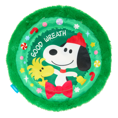 Disc The Halls Plush Fetch Dog Toy