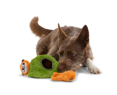 Mchanga & Mwanga Meerkat Plush Enrichment + Multi-Part Dog Toy