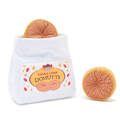Apple Cider Domutts Plush Multi-Part + Enrichment Dog Toy