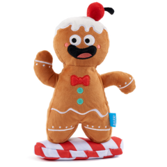 Gingershred Man Plush Tug Dog Toy