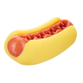 Treat Meat Hotdog Super Chewer Durable Enrichment Dog Toy