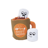 Ruffin It Mug Plush Multi-Part + Enrichment Dog Toy