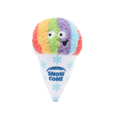 Throw Cone Plush 2-in-1 Fetch Dog Toy