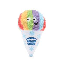 Throw Cone Plush 2-in-1 Fetch Dog Toy