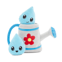 The Can Can Twins Plush Multi-Part + Tug Dog Toy