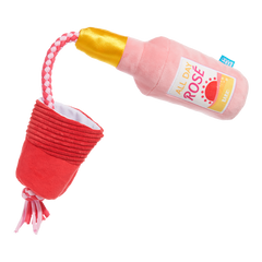Red Cup Rosé Plush Tug Dog Toy