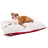 Poly/Cotton Sherpa Pillow Dog Bed