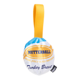 Mutterball Turkey Durable Super Chewer 2-In-1 Rip And Reveal + Tug Dog Toy