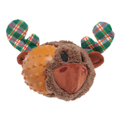 Plaidamoose Super Chewer Durable 2-in-1 + Fetch Dog Toy