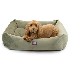 Suede Luxe Bagel Bed - Personalized
