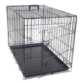 Single Door Crate Black
