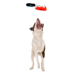 Squeakopath Knife Plush Tug Dog Toy