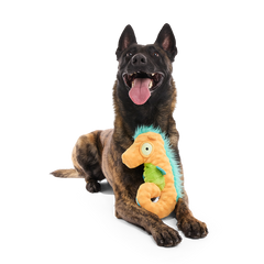 Swirlin Shirley the Seahorse Plush Tug Dog Toy